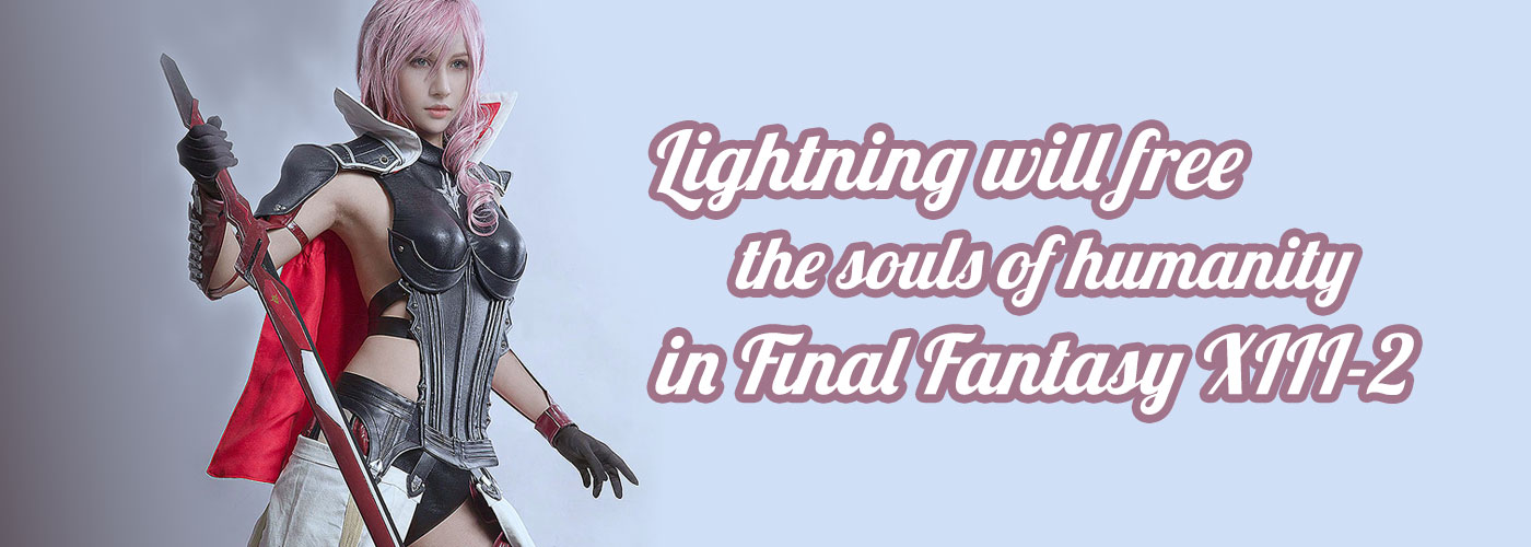 Lightning and the souls of humanity in Final Fantasy XIII-2 